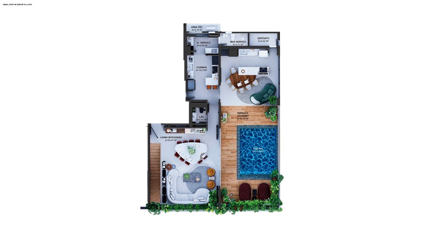 Apartamento à venda com 3 quartos, 141m² - Foto 10